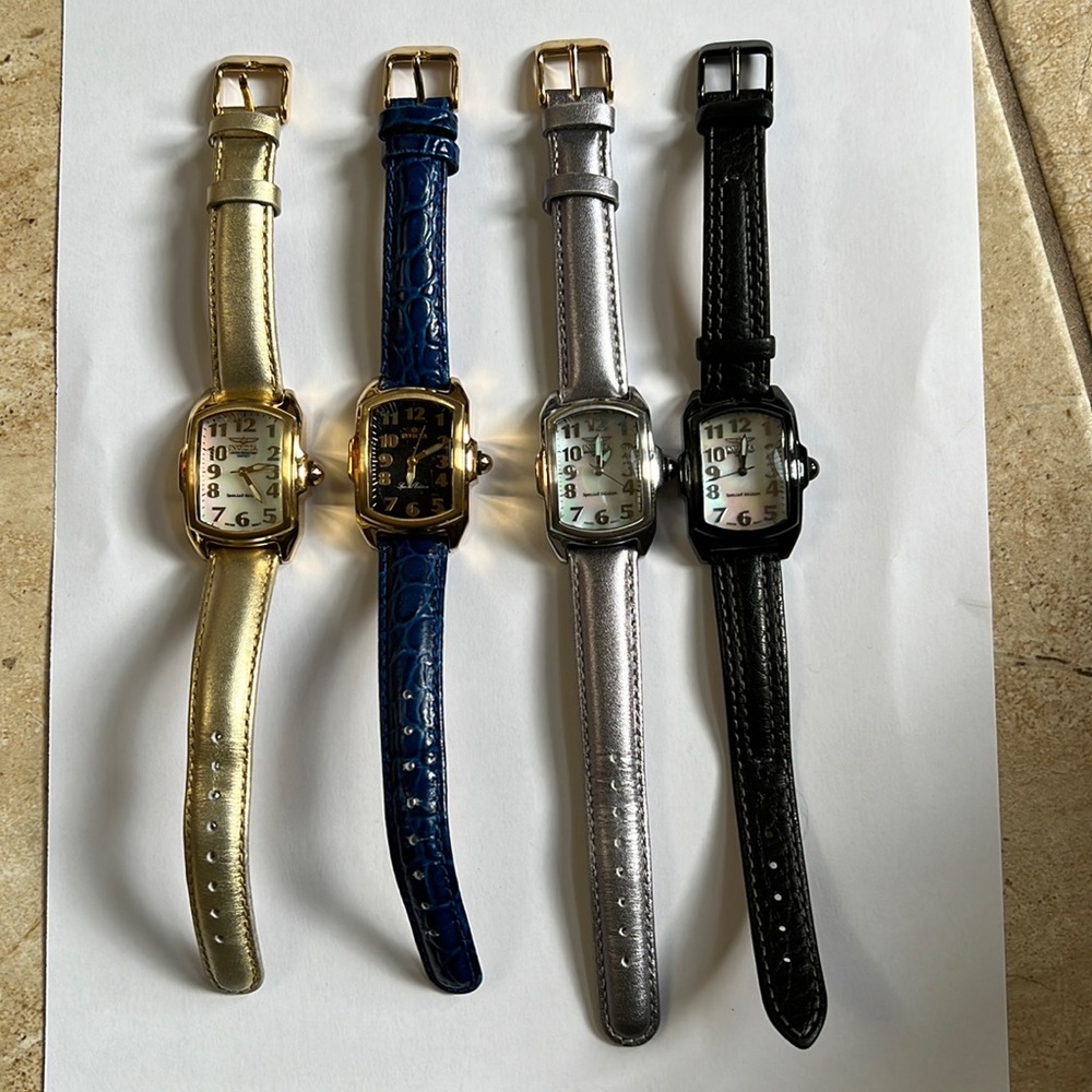 Four Invicta Womens Watches
